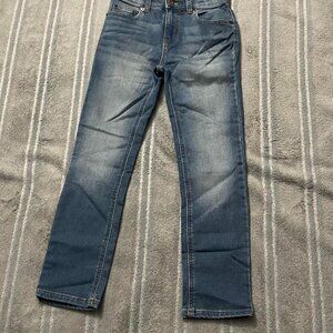 Distressed Knit Denim jeans size 10